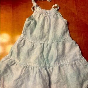 NWT Bella Dahl Linen Tie-Back Dress